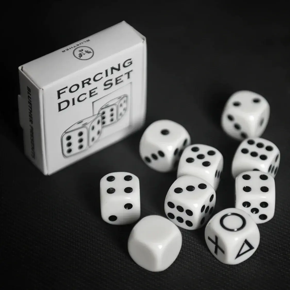 Dados de Forzaje – Set Completo (Blanco)